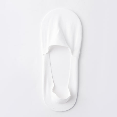 Truly Invisible No Show Socks In White Pack of 4