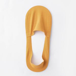 Truly Invisible No Show Socks In Yellow Pack of 4